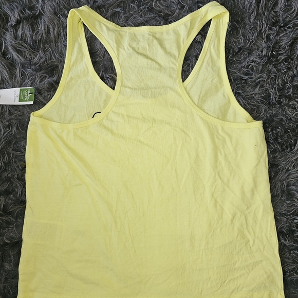 NWT Volcom Neon Yellow Tank Top sz L, never worn, perfect condition - Picture 5 of 5